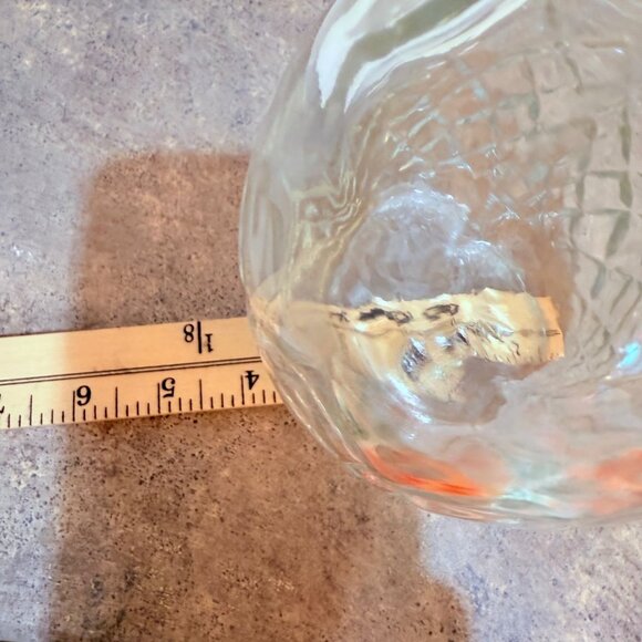 London Winery Limited Wine Decanter Cut Glass VTG 60s Regency Barware Stopper - Picture 10 of 15